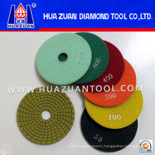 Wet Type Polishing Pad 4-7 Inch Abrasive Tool for Sale